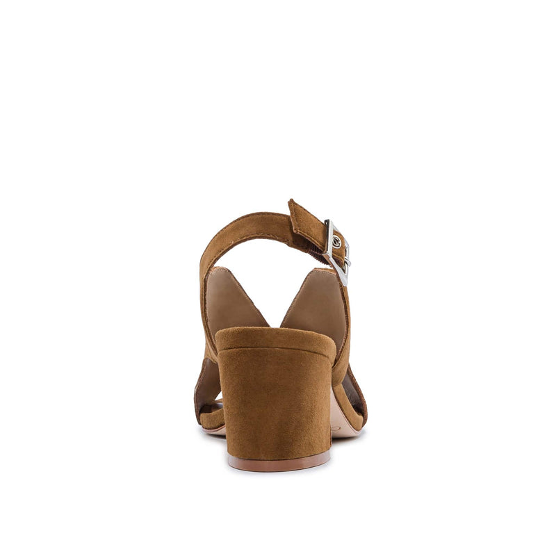 Bernardo Bedford Mid Sandali con Tacco Donna Marroni Scuro | AQN1569GL