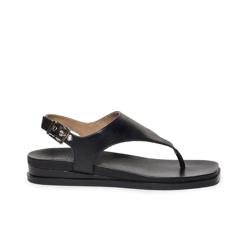 Bernardo Concord Thong Sandali Bassi Donna Nere | QEN119RB