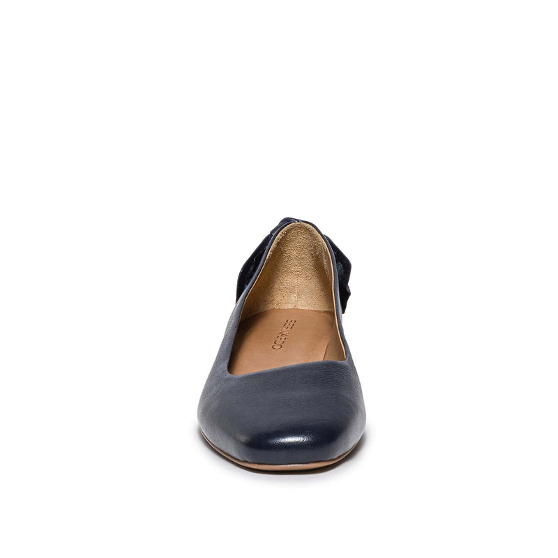 Bernardo Eloisa Bow Ballerine Donna Blu Marino | KFH7054XJ