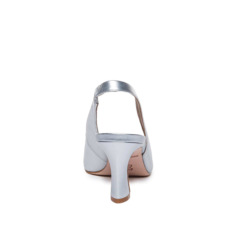 Bernardo Felicity Slingback Décolleté Donna Argento | QYV5581GI
