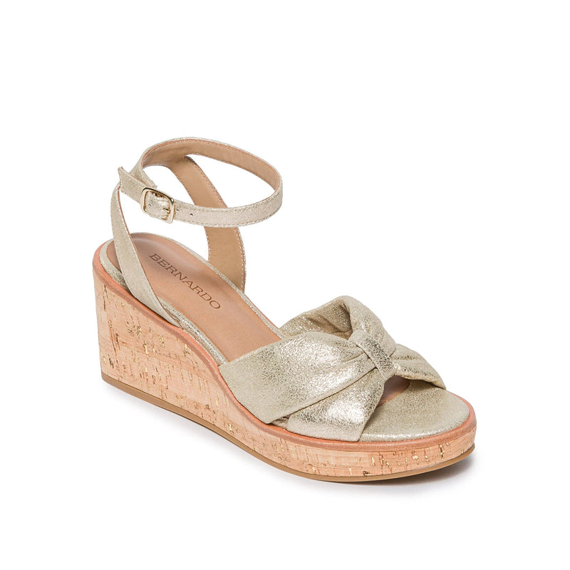 Bernardo Kearny Sandali Zeppa Donna Oro | FIC678NB
