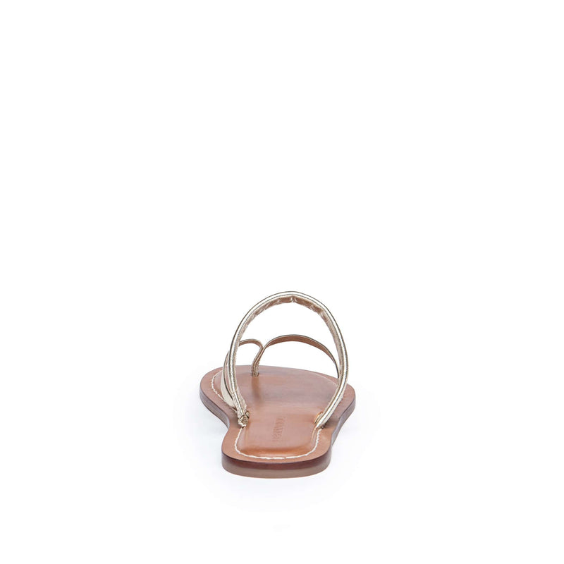 Bernardo Leia Thong Sandali Bassi Donna Oro | KHM679DR