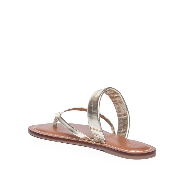 Bernardo Leia Thong Sandali Bassi Donna Oro | KHM679DR