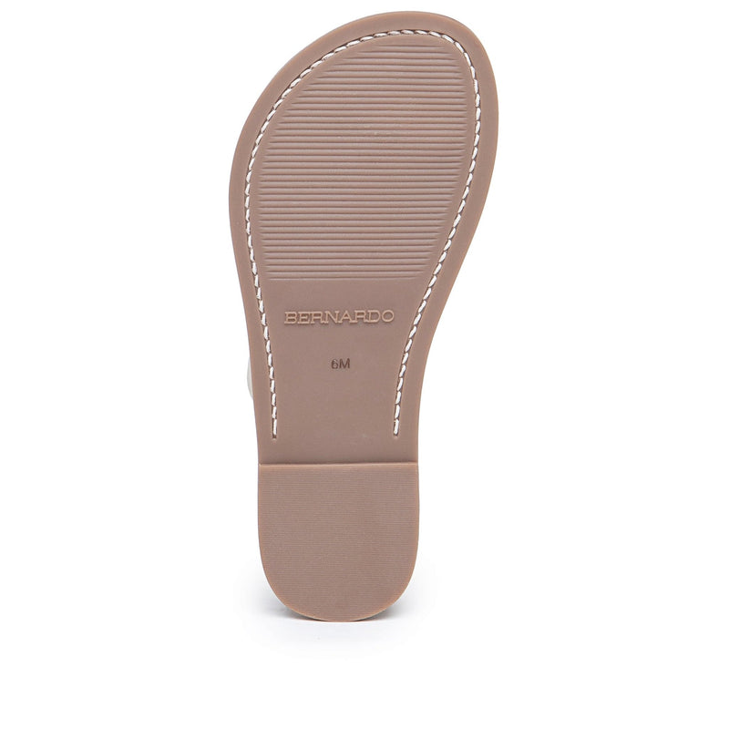 Bernardo Leia Thong Sandali Bassi Donna Oro | KHM679DR
