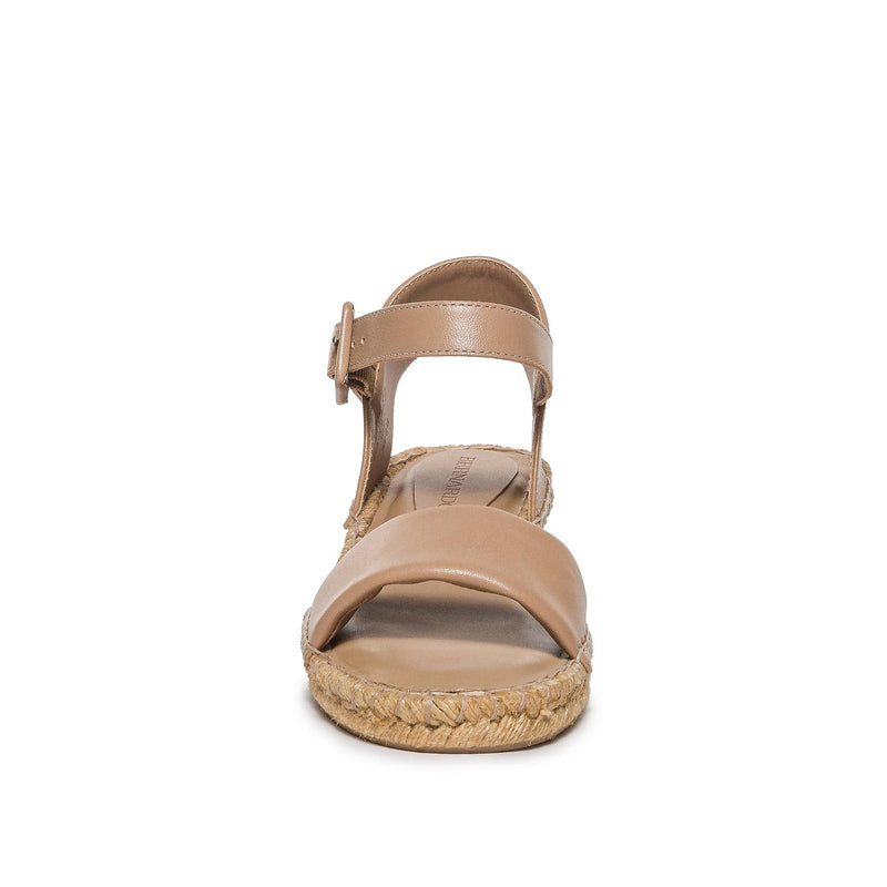 Bernardo Madrid Espadrille Sandali Zeppa Donna Marroni | ZPB314WV