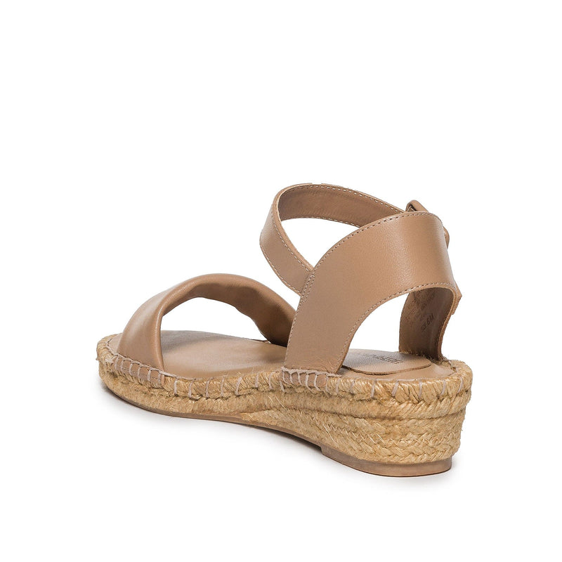 Bernardo Madrid Espadrille Sandali Zeppa Donna Marroni | ZPB314WV
