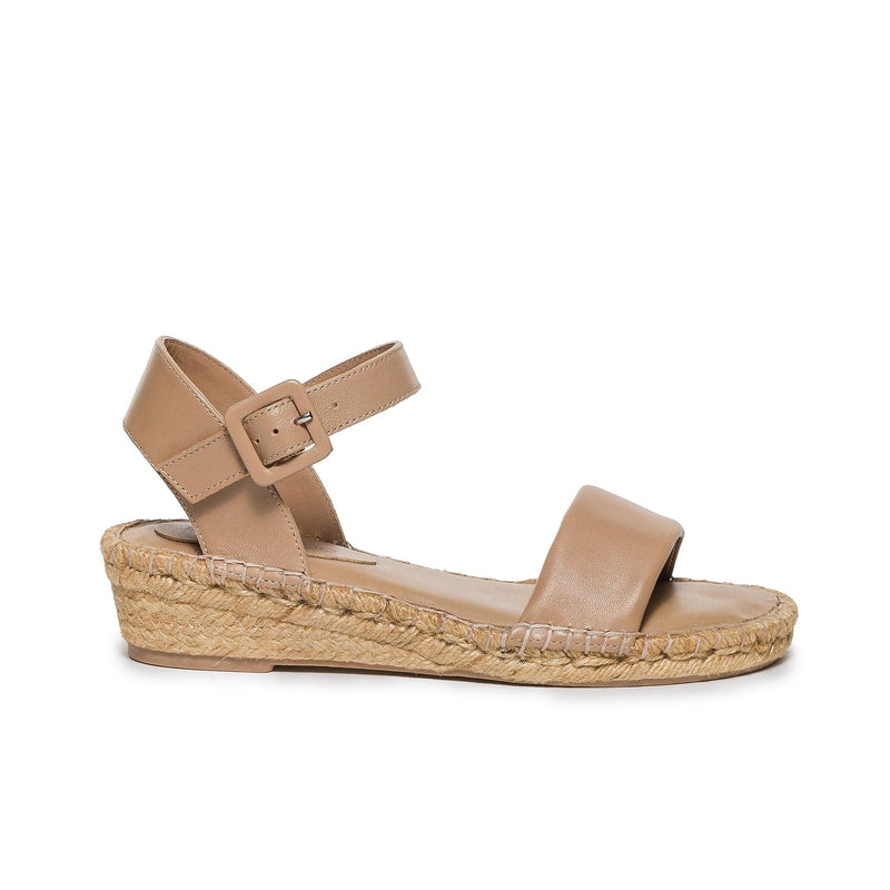 Bernardo Madrid Espadrille Sandali Zeppa Donna Marroni | ZPB314WV