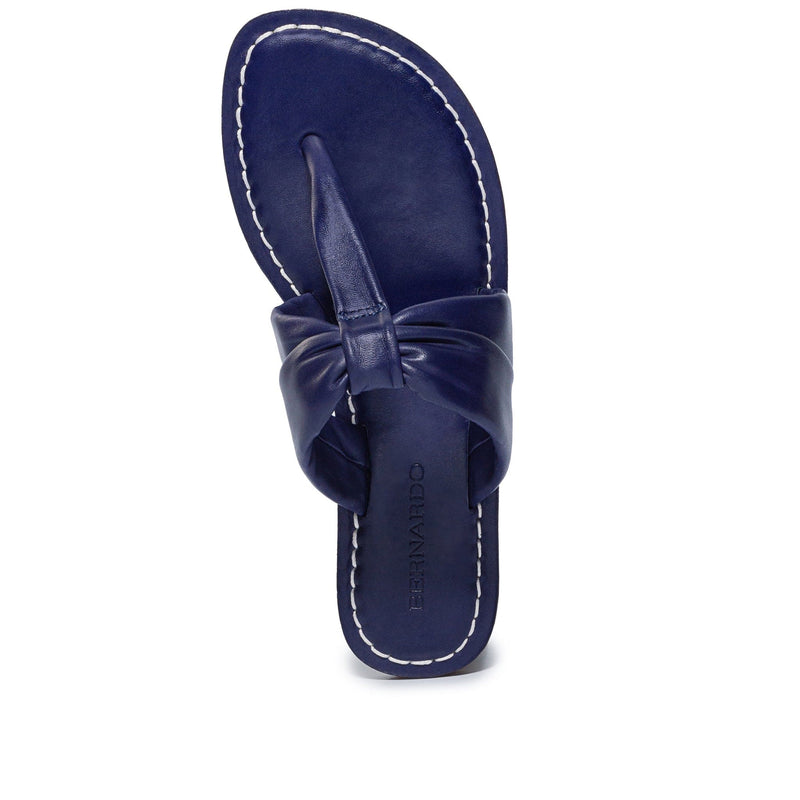 Bernardo Margaret Thong Sandali Scorrevoli Donna Blu | HQV8139WJ