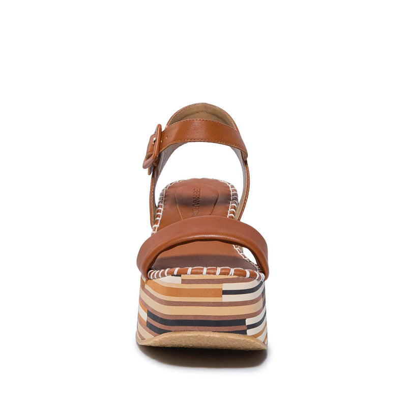 Bernardo Marley Sandali con Plateau Donna Marroni Scuro | KBL3385HR