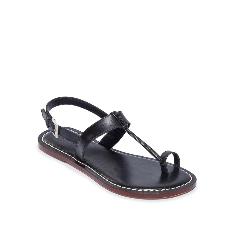 Bernardo Maverick 2 Toe Ring Sandali Bassi Donna Nere | OUK9913IK