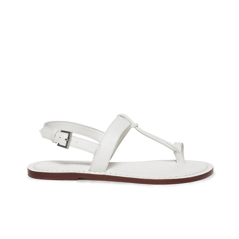 Bernardo Maverick 2 Toe Ring Sandali Bassi Donna Bianche | SKF4567XT