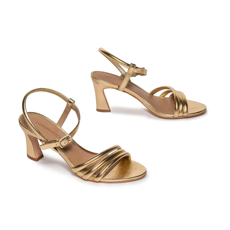 Bernardo Noor Sandali con Tacco Donna Oro | LQO4935IZ