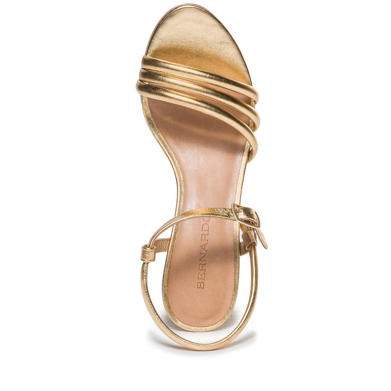 Bernardo Noor Sandali con Tacco Donna Oro | LQO4935IZ