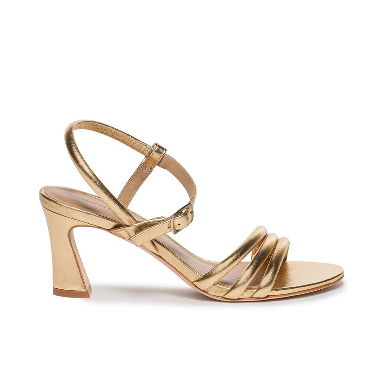 Bernardo Noor Sandali con Tacco Donna Oro | LQO4935IZ
