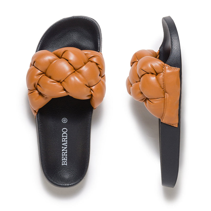Bernardo Rylee Pool Sandali Scorrevoli Donna Marroni Scuro | SLH1820MU