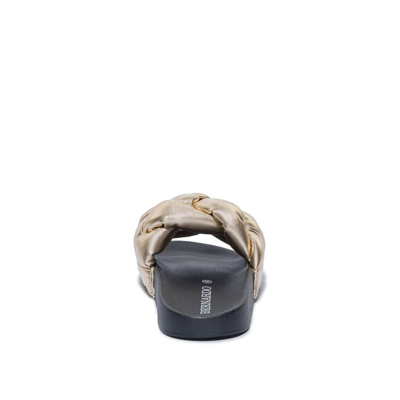 Bernardo Rylee Pool Sandali Scorrevoli Donna Oro | JQC2556GJ