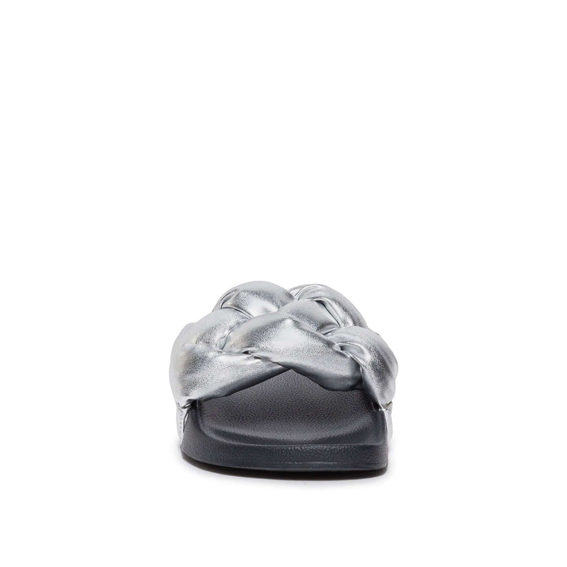 Bernardo Rylee Pool Sandali Scorrevoli Donna Argento | ESH4632XU