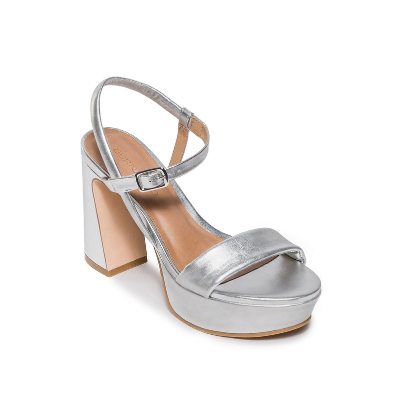 Bernardo Ventura Sandali con Plateau Donna Argento | ZAJ6083RX