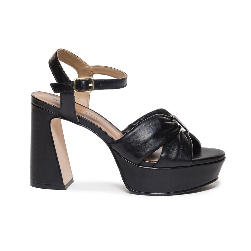 Bernardo Veronika Sandali con Plateau Donna Nere | RJS7370NU
